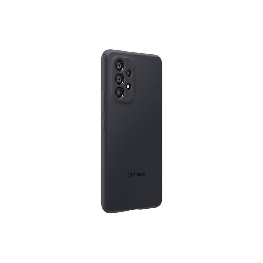 Telefoniümbris Silicone Case telefonile Samsung Galaxy A54, must цена и информация | Telefoni kaaned, ümbrised | kaup24.ee