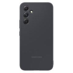 Telefoniümbris Silicone Case telefonile Samsung Galaxy A54, must hind ja info | Telefoni kaaned, ümbrised | kaup24.ee