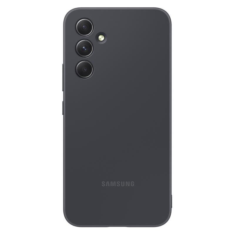 Telefoniümbris Silicone Case telefonile Samsung Galaxy A54, must цена и информация | Telefoni kaaned, ümbrised | kaup24.ee