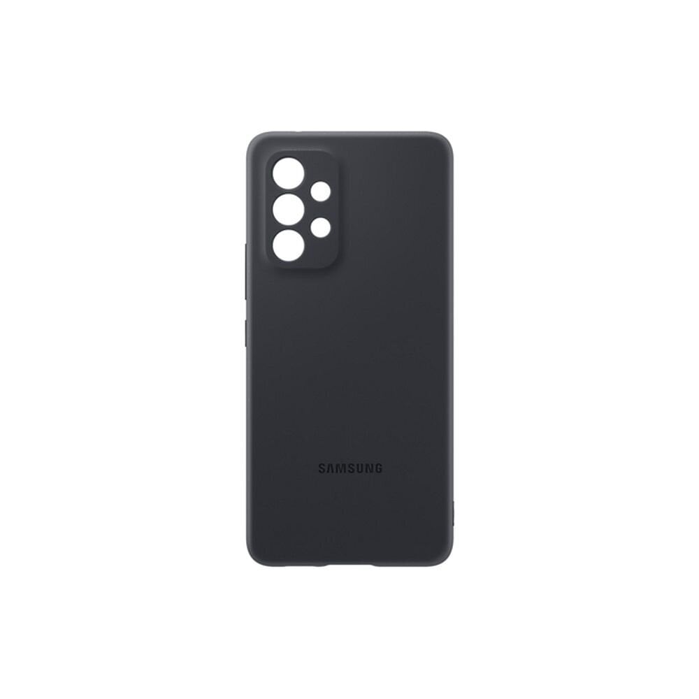 Telefoniümbris Silicone Case telefonile Samsung Galaxy A54, must hind ja info | Telefoni kaaned, ümbrised | kaup24.ee