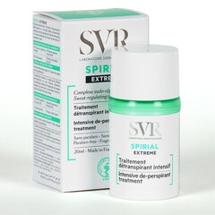 лечение SVR Spirial Extreme Антиперспирант Интенсивный 20 ml цена и информация | Дезодоранты | kaup24.ee