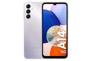 Samsung Galaxy A14 5G Две SIM-карты 4/64ГБ Silver SM-A146PZSDEUB цена и информация | Мобильные телефоны | kaup24.ee