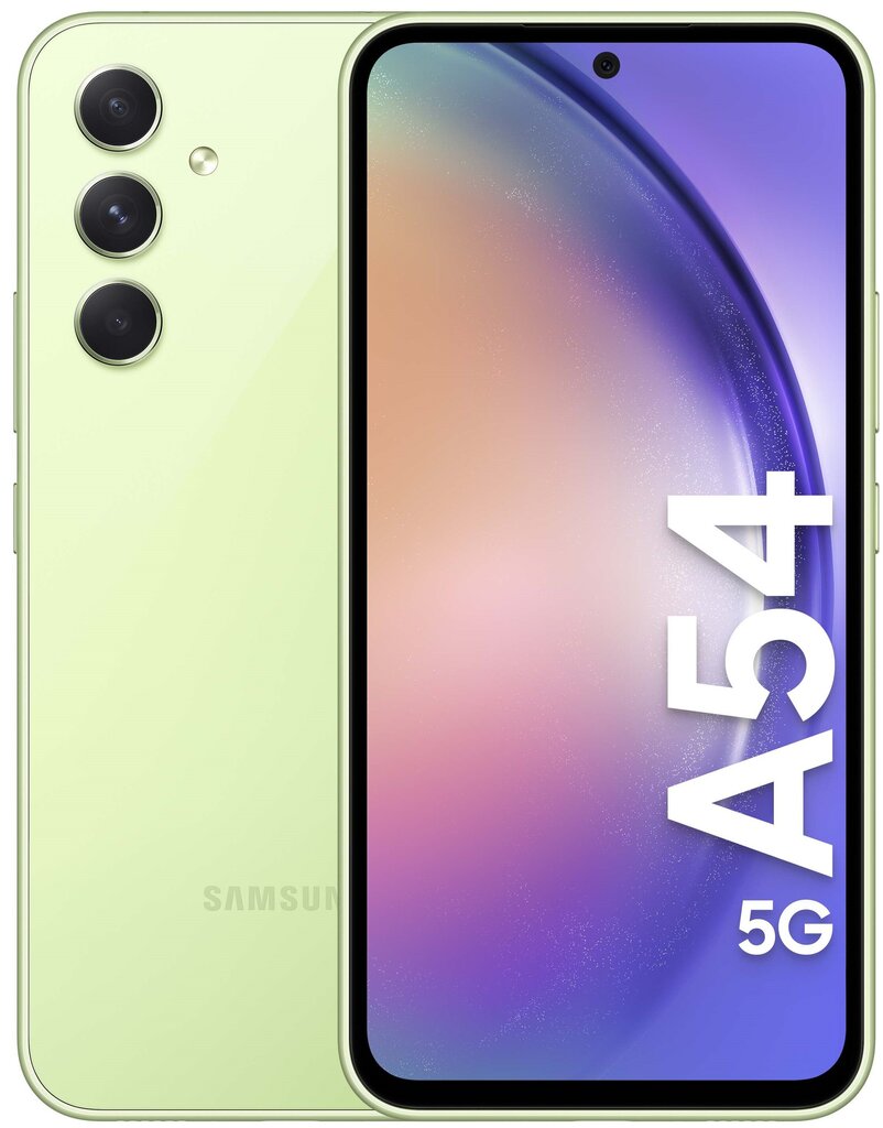 Samsung Galaxy A54 5G 8/256GB SM-A546BLGDEUB Light Green hind ja info | Telefonid | kaup24.ee