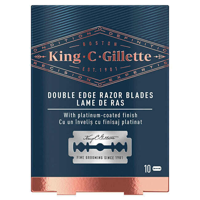 Varupardlid King (Double Edge Razor Blades) 10 tk hind ja info | Raseerimisvahendid | kaup24.ee