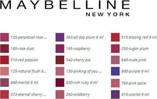 Maybelline Lipstick Superstay Maybelline hind ja info | Huulepulgad, -läiked, -palsamid, vaseliin | kaup24.ee