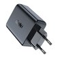 Vooluadapter Acefast 2 x USB-C QC4.0 PD (45W) - Must hind ja info | Mobiiltelefonide laadijad | kaup24.ee