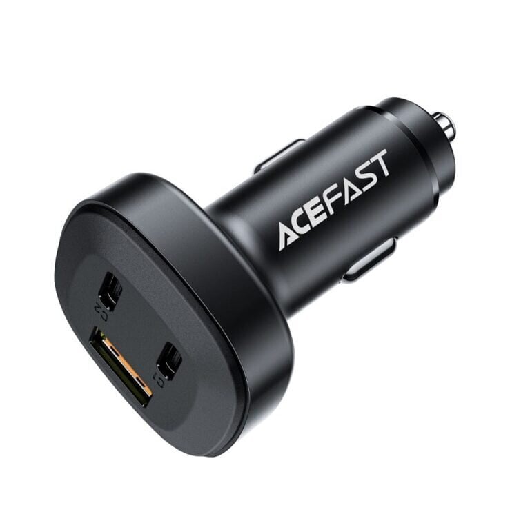 Autolaadija Acefast USB-A + 2x USB-C QC4.0 PD66W PPS AFC FCP цена и информация | Mobiiltelefonide laadijad | kaup24.ee