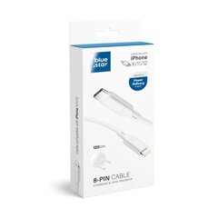 Blue Star Juhe USB-C to Lightning (1.2m) hind ja info | Mobiiltelefonide kaablid | kaup24.ee