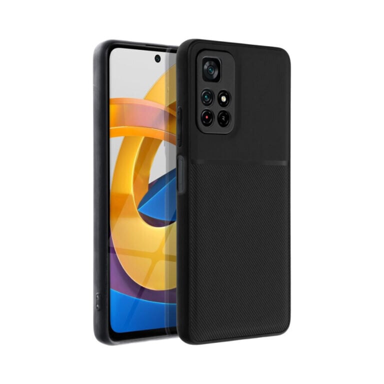 Xiaomi Poco M4 Pro 5G (6,6”) Forcell NOBLE ümbris - Must hind ja info | Telefoni kaaned, ümbrised | kaup24.ee