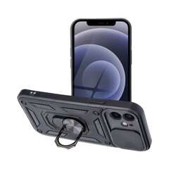 Чехол SLIDE ARMOR для iPhone 12 (6,1″) — Черный цена и информация | Чехлы для телефонов | kaup24.ee