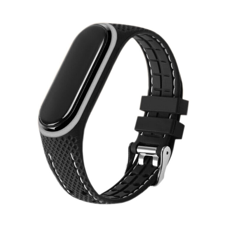 Xiaomi Mi Band 5/6 Lifestyle Rihm - Must hind ja info | Nutikellade ja nutivõrude tarvikud | kaup24.ee