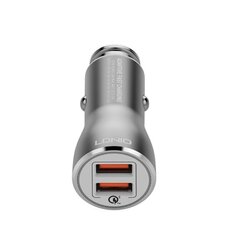 Автомобильное зарядное устройство LDNIO C407Q Quick Charge 3.0 + 2x USB 3A + USB кабель цена и информация | Зарядные устройства для телефонов | kaup24.ee