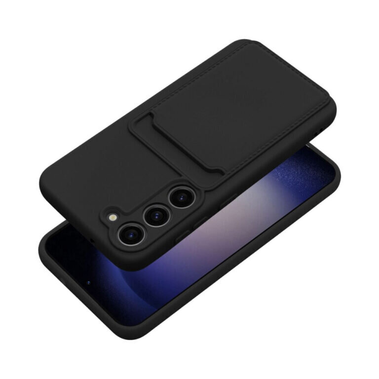 Samsung Galaxy S23 (6,1") Forcell Card ümbris - Must hind ja info | Telefoni kaaned, ümbrised | kaup24.ee