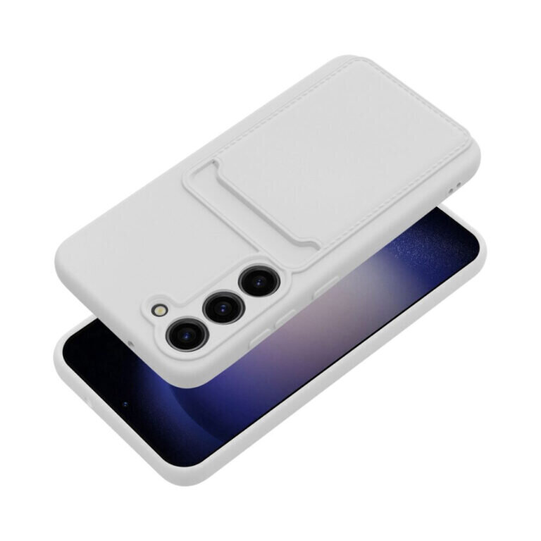 Samsung Galaxy S23 (6,1") Forcell Card ümbris - Valge hind ja info | Telefoni kaaned, ümbrised | kaup24.ee