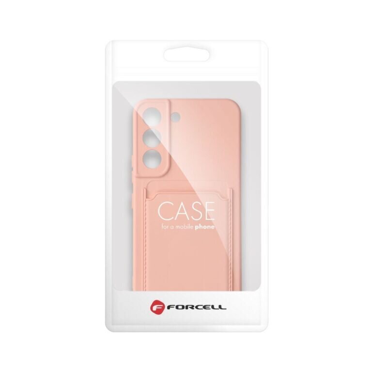 Samsung Galaxy S23 (6,1") Forcell Card ümbris - Roosa цена и информация | Telefoni kaaned, ümbrised | kaup24.ee
