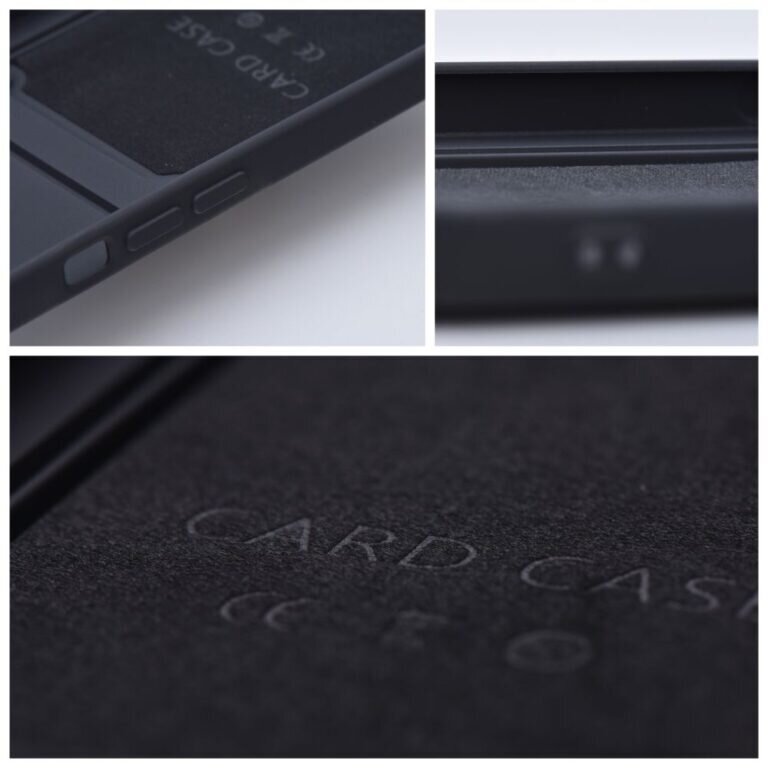 Samsung Galaxy S23 Ultra (6,8") Forcell Card ümbris - Must цена и информация | Telefoni kaaned, ümbrised | kaup24.ee