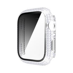 Sparkle Apple Watch Ümbris - Läbipaistev - 40mm hind ja info | Nutikellade ja nutivõrude tarvikud | kaup24.ee