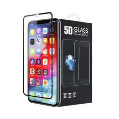 iPhone X / Xs / 11 Pro (5,8") täisekraani kaitseklaas (5D) цена и информация | Защитные пленки для телефонов | kaup24.ee