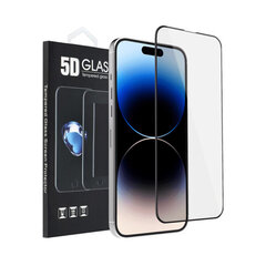 Защитное стекло 5D для экрана iPhone 14 Pro (6,1") цена и информация | Защитные пленки для телефонов | kaup24.ee
