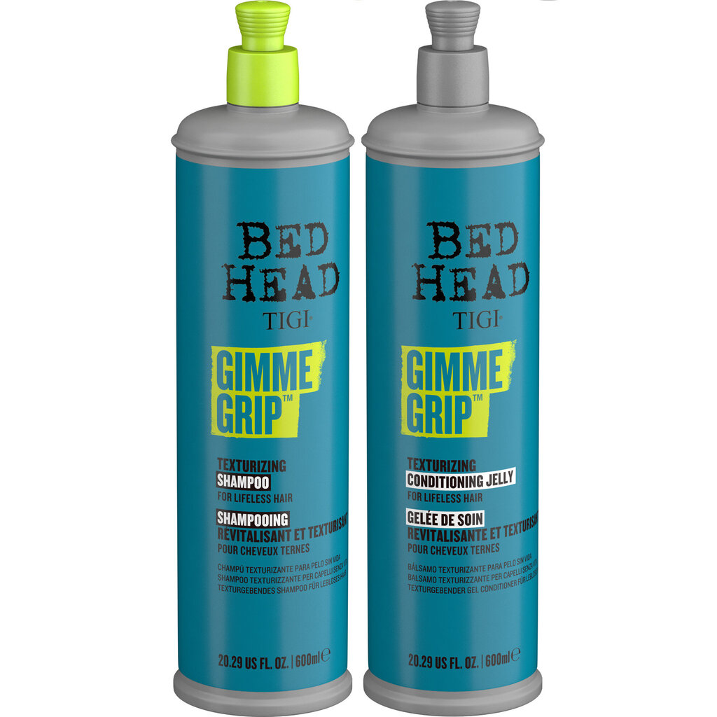 Tigi Bed Head Gimme Grip Texturizing šampoon/balsam 2x400ml цена и информация | Juuksepalsamid | kaup24.ee