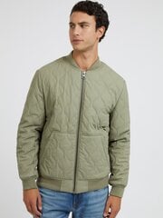 Meeste jope GUESS JEANS Quilted Bomber Mossy Green 563934529 hind ja info | Meeste joped | kaup24.ee