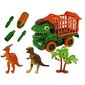 Dinosaur Truck Transporter for Disassembly Green Accessories hind ja info | Poiste mänguasjad | kaup24.ee