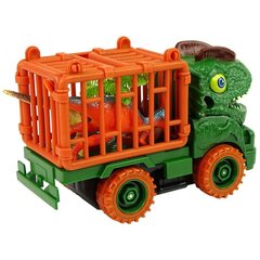 Dinosaur Truck Transporter for Disassembly Green Accessories hind ja info | Poiste mänguasjad | kaup24.ee