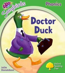 Oxford Reading Tree Songbirds Phonics: Level 2: Doctor Duck, Level 2 цена и информация | Книги для подростков и молодежи | kaup24.ee