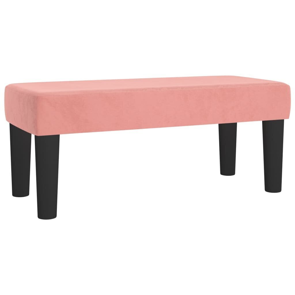 Pink, roosa, 70x30x30 cm, samet hind ja info | Kott-toolid, tumbad, järid | kaup24.ee