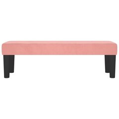 Pink, roosa, 100x30x30 cm, samet цена и информация | Кресла-мешки и пуфы | kaup24.ee