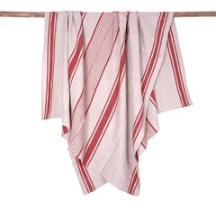 Льняное одеяло Norravilla Village Burgundy, 200x140 см. цена и информация | Покрывала, пледы | kaup24.ee