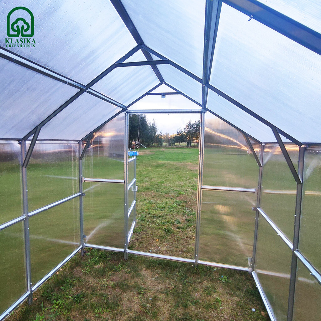 Kasvuhoone Klasika Bernard 2,35x8m (18,8m2) hind ja info | Kasvuhooned | kaup24.ee