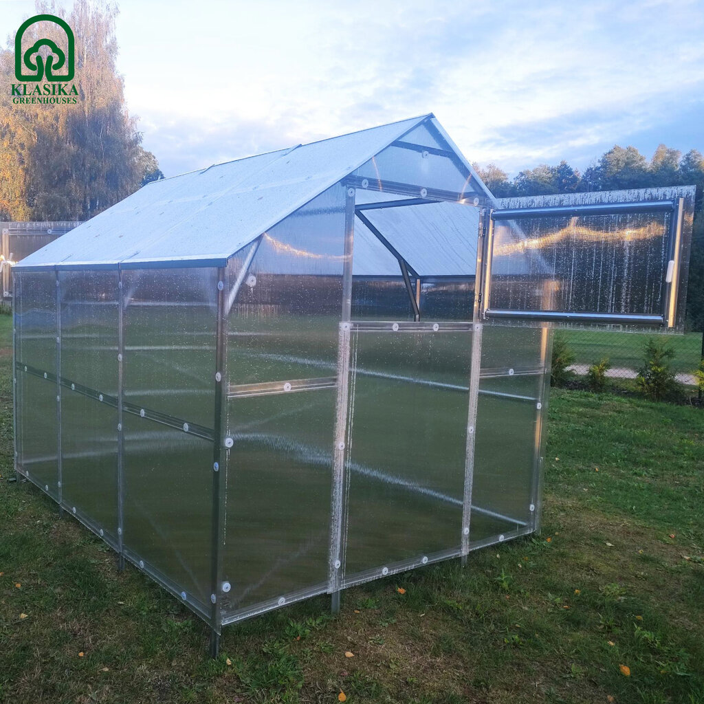 Kasvuhoone Klasika Bernard 2,35x4m (9,4m2) hind ja info | Kasvuhooned | kaup24.ee