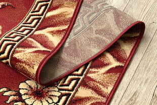 Rugsx ковровая дорожка BCF Trio, бордовая, 70 см цена и информация | Ковры | kaup24.ee