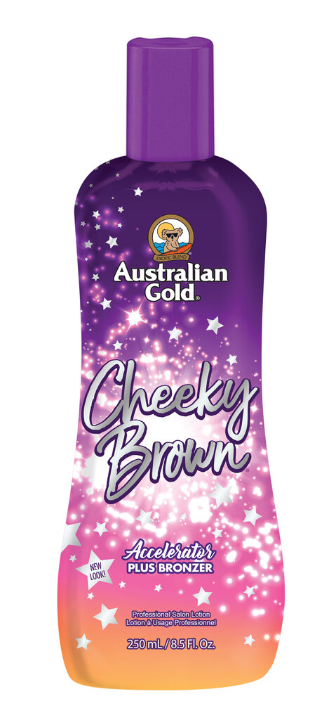 Solaariumikreem Australian Gold Cheeky Brown - New Art Work 2018 250 ml цена и информация | Solaariumikreemid | kaup24.ee