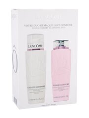 Набор по уходу за лицом Lancome Galatee Confort Duo: очищающее молочко 400 мл + тоник 400 мл цена и информация | Аппараты для ухода за лицом | kaup24.ee