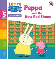 Learn with Peppa Phonics Level 5 Book 10 - Peppa and the New Red Shoes (Phonics Reader) цена и информация | Книги для малышей | kaup24.ee