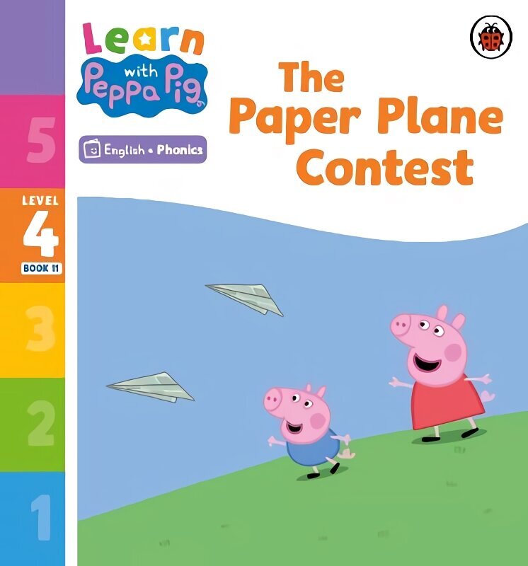 Learn with Peppa Phonics Level 4 Book 11 - The Paper Plane Contest (Phonics Reader) цена и информация | Väikelaste raamatud | kaup24.ee