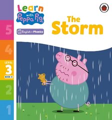 Learn with Peppa Phonics Level 3 Book 11 - The Storm (Phonics Reader) цена и информация | Книги для малышей | kaup24.ee