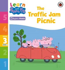 Learn with Peppa Phonics Level 3 Book 5 - The Traffic Jam Picnic (Phonics Reader) hind ja info | Väikelaste raamatud | kaup24.ee