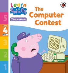 Learn with Peppa Phonics Level 4 Book 5 - The Computer Contest (Phonics Reader) цена и информация | Книги для малышей | kaup24.ee