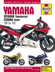 Yamaha Yzf600R Thundercat & Fzs600 Fazer (98 - 03) hind ja info | Võõrkeele õppematerjalid | kaup24.ee