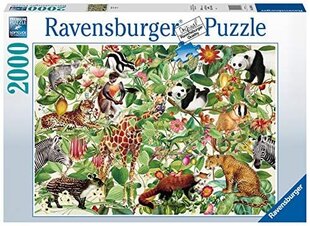 Головоломка Ravensburger Джунгли, 2000 д. цена и информация | Пазлы | kaup24.ee