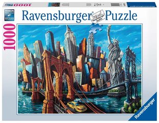 Головоломка Ravensburger New York, 1000 д. цена и информация | Пазлы | kaup24.ee