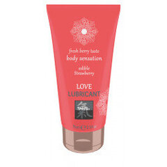 Libesti Love Edible Strawberry Shiatsu, 75ml hind ja info | Lubrikandid | kaup24.ee