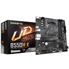 Emaplaat Gigabyte B550M K 1.0 AMD B550 hind ja info | Emaplaadid | kaup24.ee