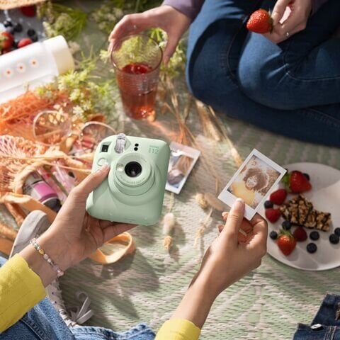 Fujifilm Instax Mini 12, mint green hind ja info | Kiirpildikaamerad | kaup24.ee