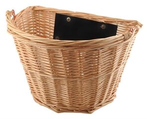 Плетеная велосипедная сумка, коричневая цена и информация | Сумки, держатели для телефонов | kaup24.ee