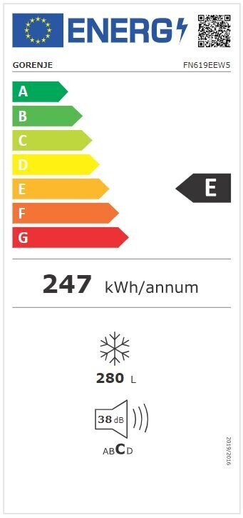 Gorenje FN619EEW5 hind ja info | Sügavkülmikud ja külmakirstud | kaup24.ee