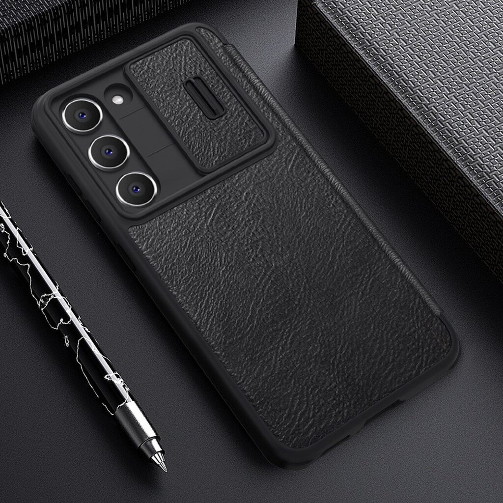 Nillkin Qin Leather Pro Case, must цена и информация | Telefoni kaaned, ümbrised | kaup24.ee